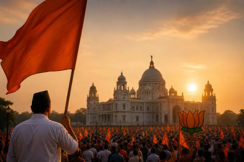 RSS's Decade-Long Groundwork for BJP in Bengal