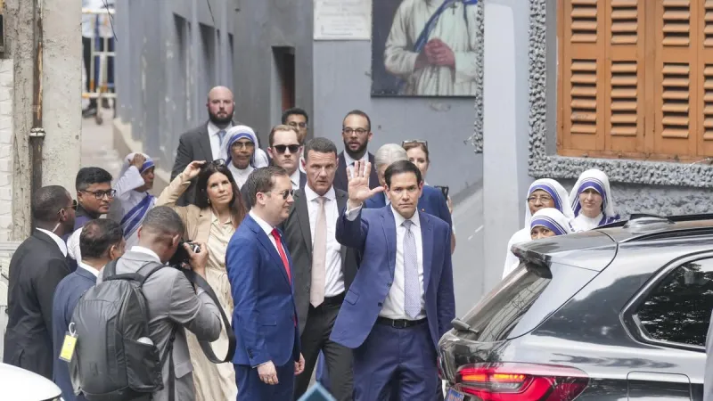 Rubio visits Missionaries of Charity in Kolkata