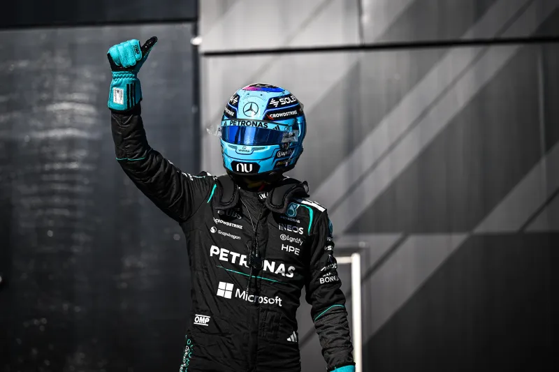Russell Takes Sprint Pole in Mercedes 1-2 at Canada GP