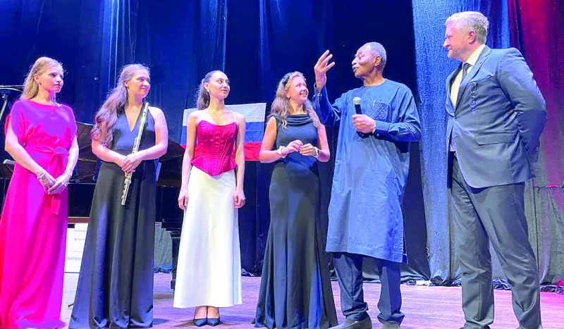 Russie et Nigeria renouent par un concert classique à Lagos