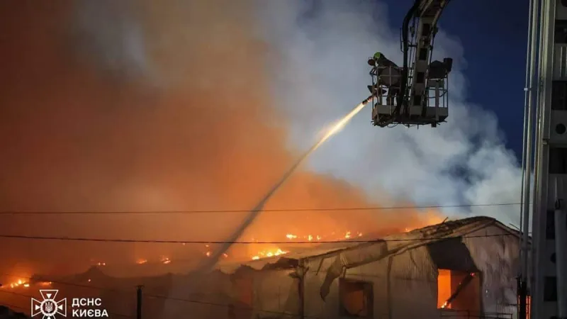 Russia Strikes Ukraine: 8 Dead, Dozens Wounded in Attack