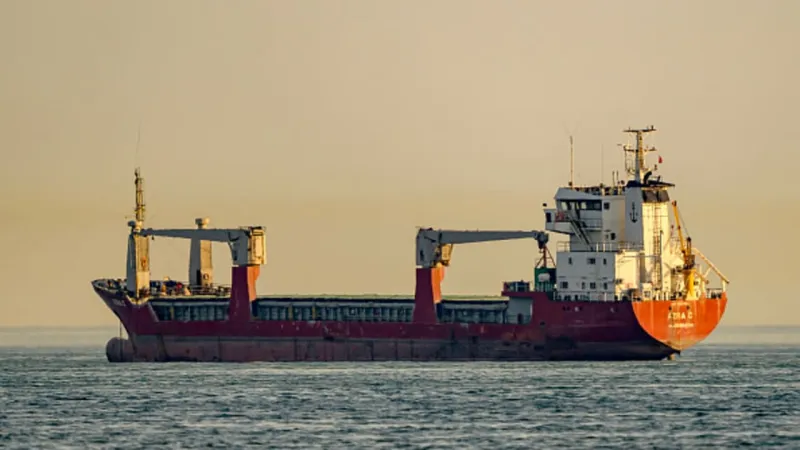 Un drone russe frappe un cargo turc en mer Noire