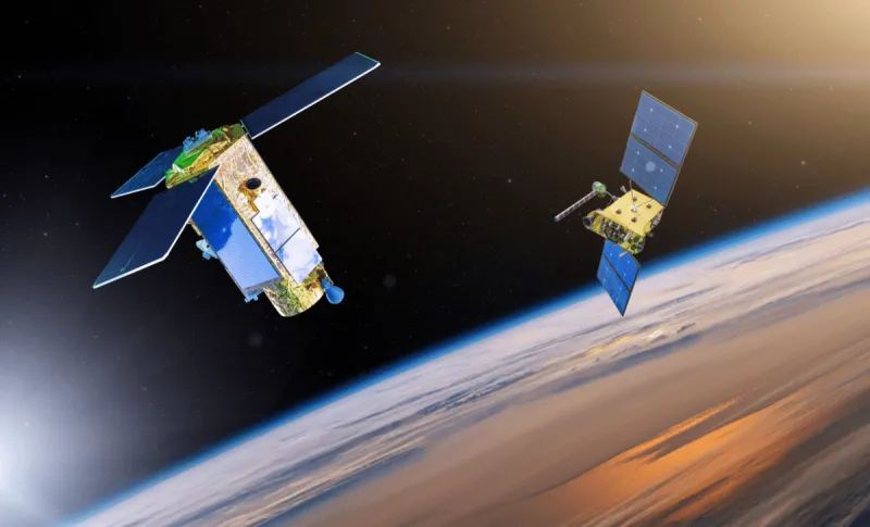 Russian Satellites Perform Close Orbital Maneuver