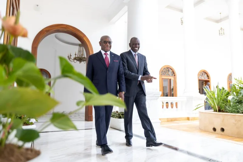 Ruto hosts Sierra Leone President Bio at State House