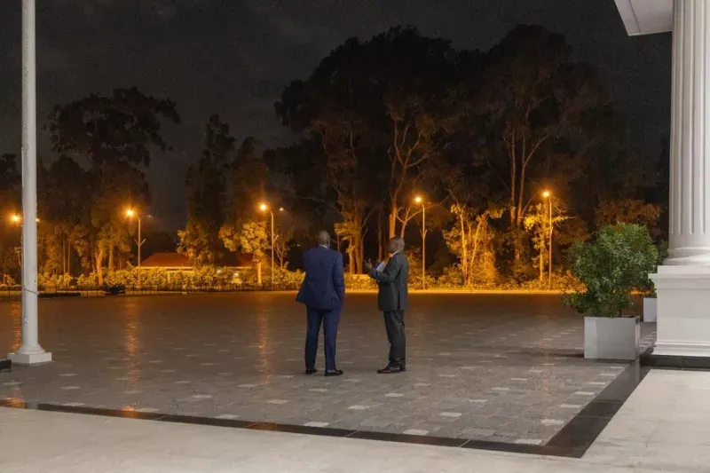 Ruto, Kindiki Hold Late-Night Meeting at State House