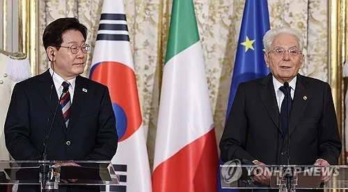 S. Korea, Italy Elevate Ties to Strategic Partnership
