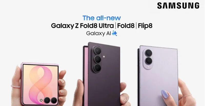 Samsung Galaxy Z Fold8, Flip8 : les pliables dévoilés