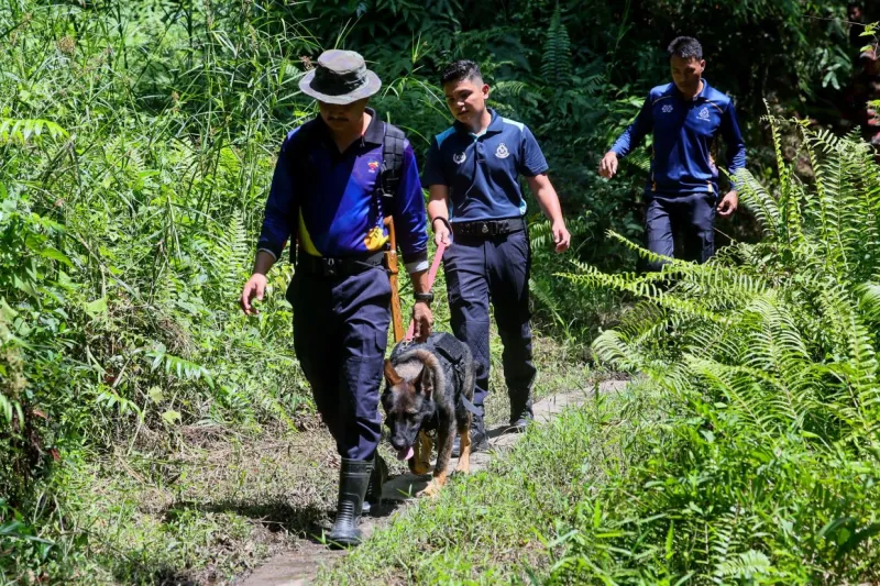 Opération de recherche pour une adolescente disparue au Bukit Changkat Asa au 3e jour
