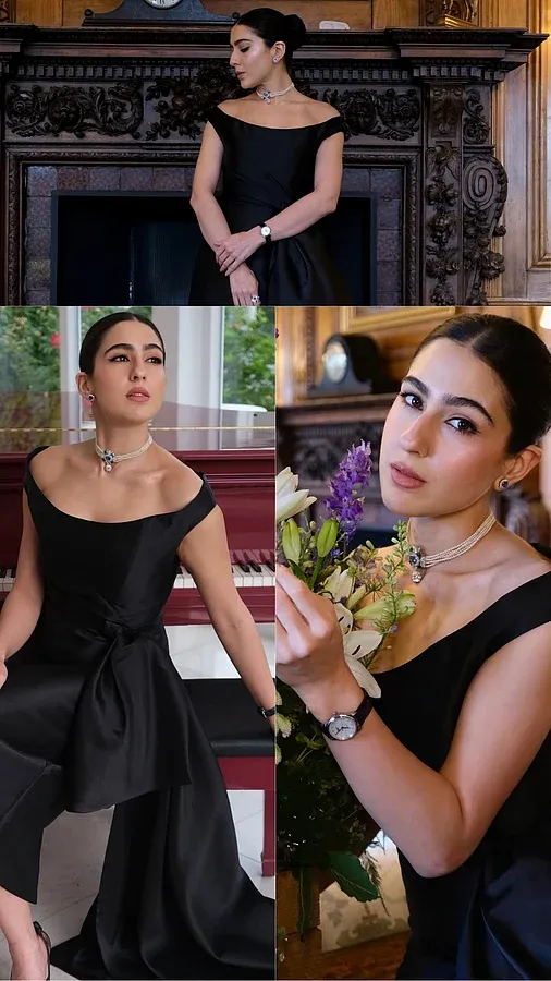 Sara Ali Khan at Royal Ascot 2026 in Black & Diamonds