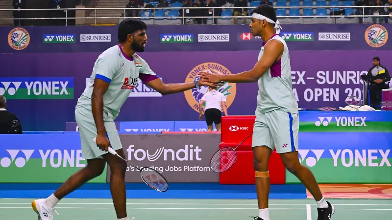 Satwik-Chirag: 'Wouldn't want my kid to play badminton'