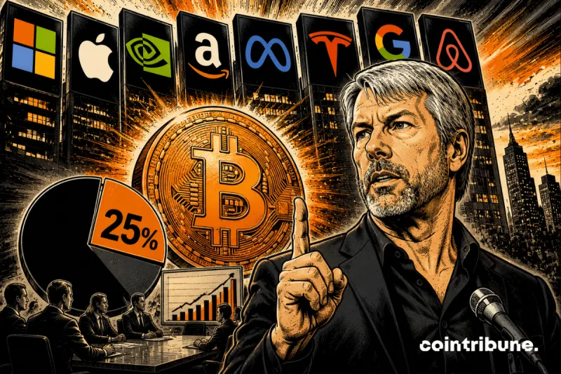 Saylor: 25% of Mag7 Companies Now Hold Bitcoin