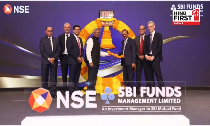 SBI Funds shares rise 9% on listing day