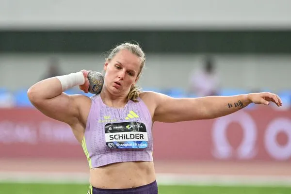 Schilder breaks Diamond League record with 21.09m in Shanghai