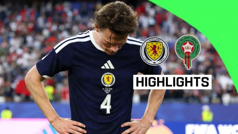 Scotland lose to Morocco in World Cup