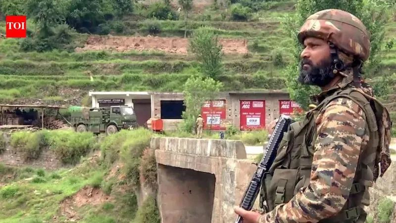 Search Op in Rajouri After CCTV Spots Two Terrorists