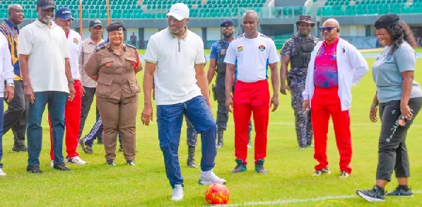 Security Agencies Unite for Football Gala in Legon