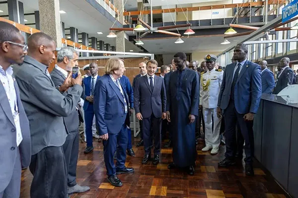 Senegal President Meets AfDB, Macron at Africa Summit