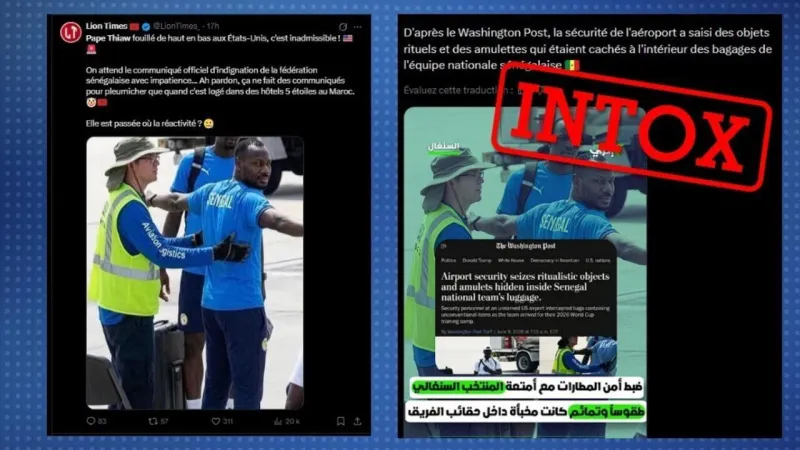 Senegal Team Targeted by Misinfo from Moroccan Fans