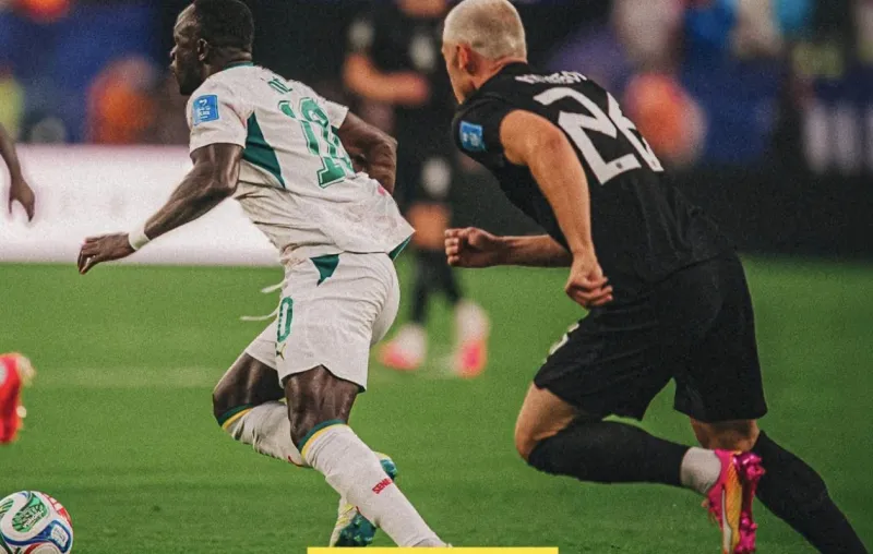 Le Sénégal mené à la pause par la Norvège