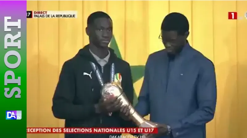 Senegal U17 Team Meets President Diomaye Faye