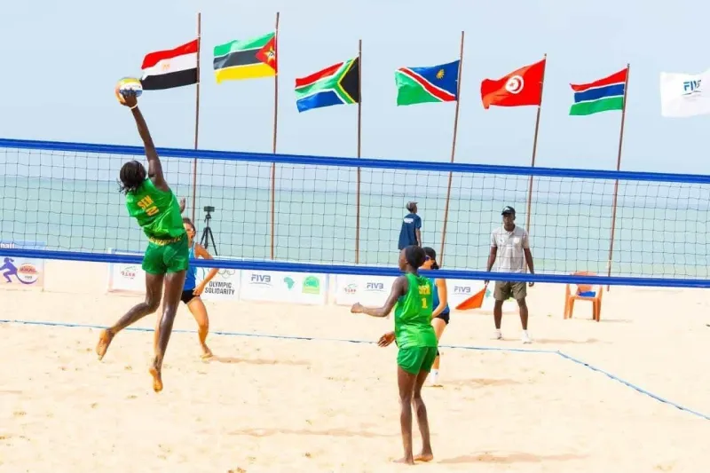 Senegal U18 Beach Volleyball Semifinals Set