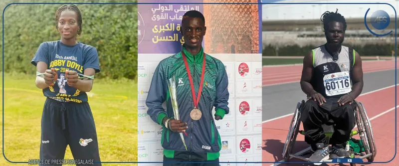 Senegal Wins 3 Bronze Medals at Rabat Para-Athletics Grand Prix