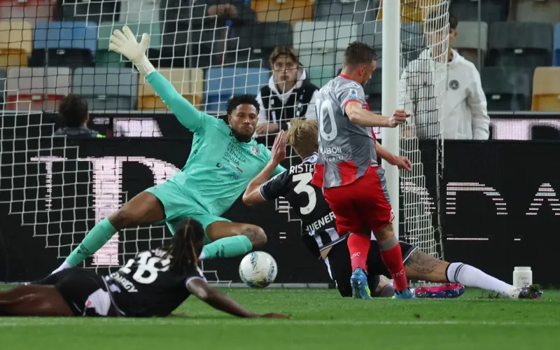 Serie A: Cremonese beats Udinese 1-0, Vardy scores