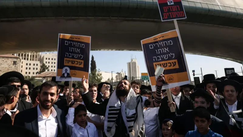 Le Shin Bet enquête sur les perturbations des manifestations haredi