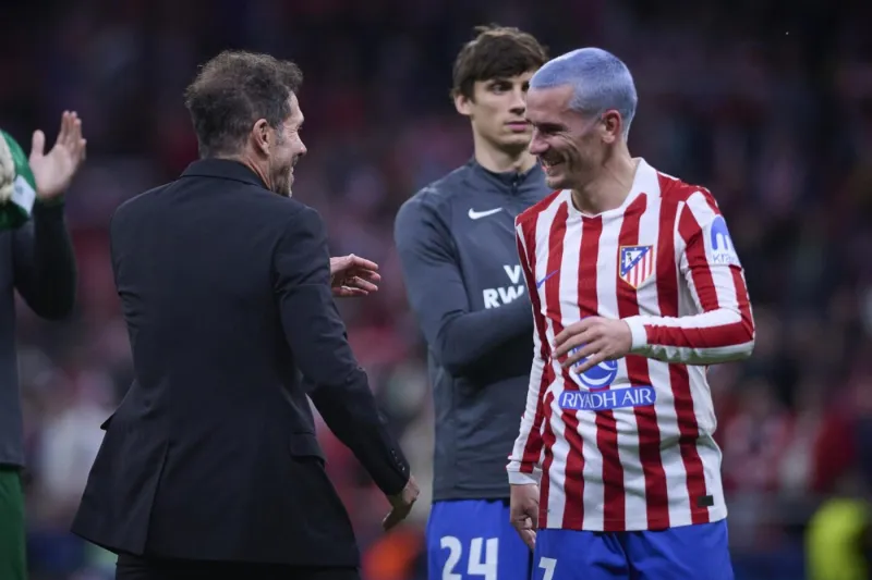 Simeone Pays Tribute to Griezmann Before MLS Move