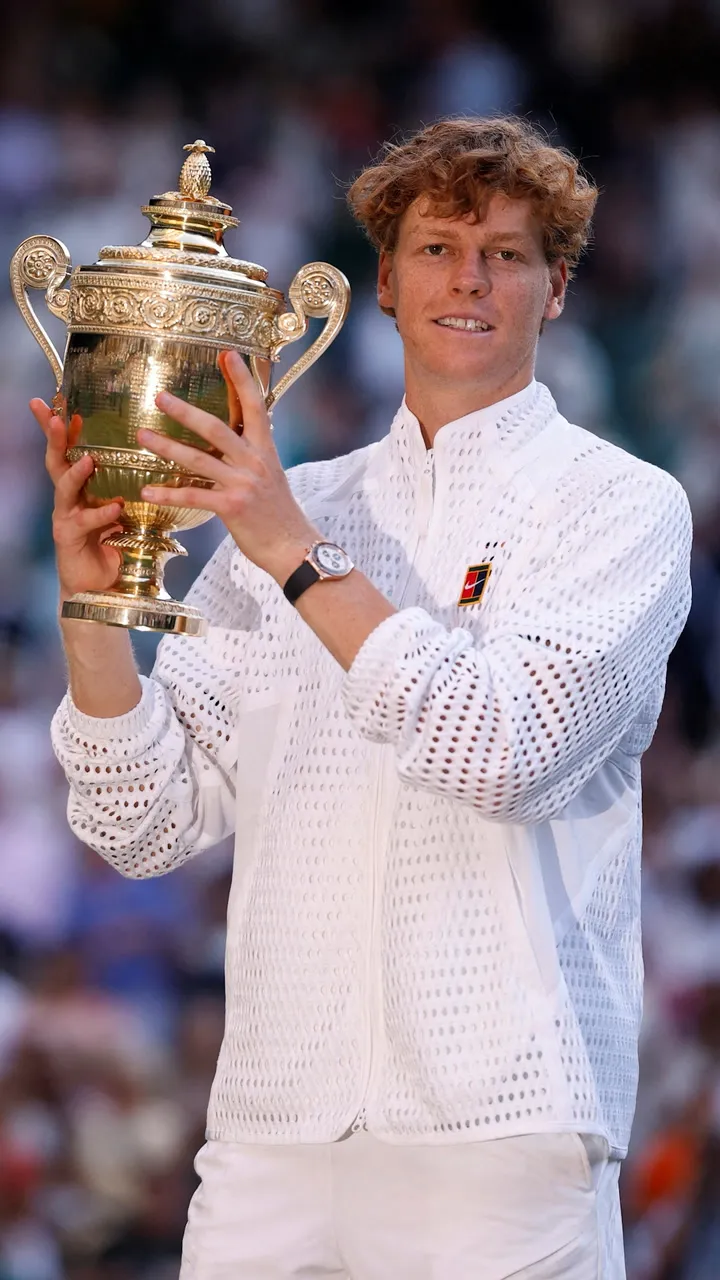 Sinner beats Zverev to win second Wimbledon title