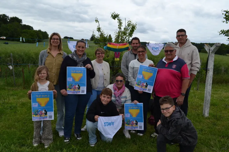 Course en slip dans la Sarthe pour soutenir les femmes atteintes du cancer du sein