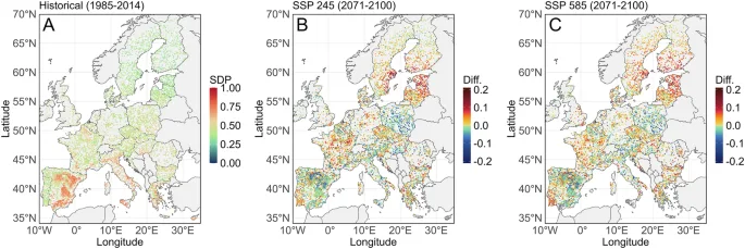 Soil degradation in Europe accelerating due to climate and land use