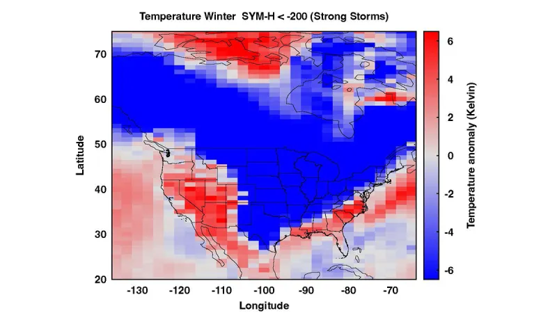 Solar Storms May Influence Earth's Weather Patterns