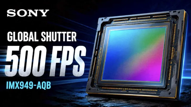 Sony Unveils IMX949 Global Shutter Sensor for Machine Vision