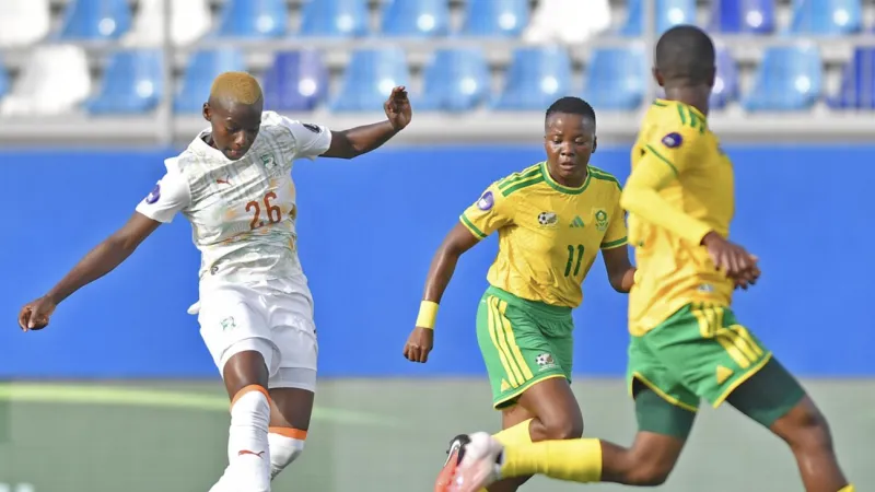 L'Afrique du Sud fait match nul 2-2 contre la Côte d'Ivoire à la CAN