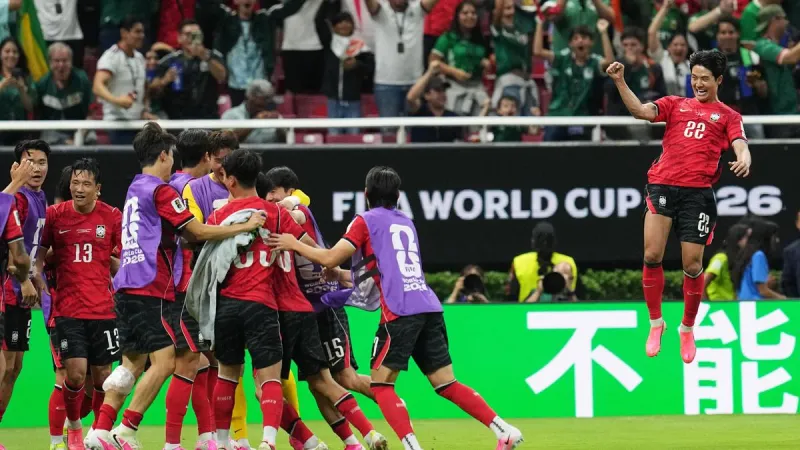 South Korea beats Czechia 2-1 in World Cup Group A