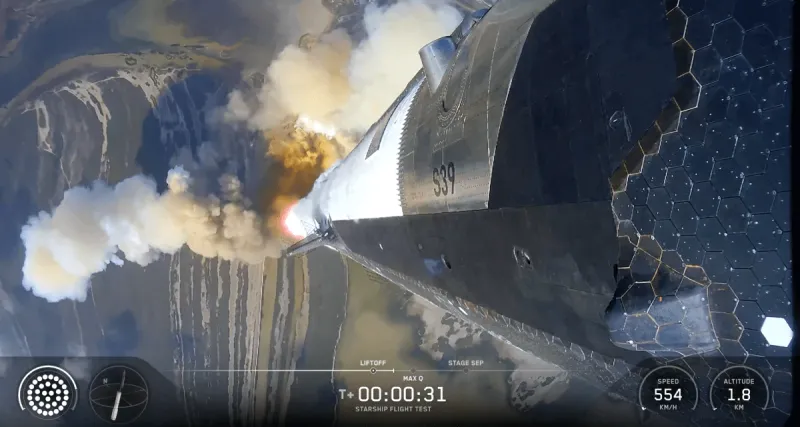 SpaceX Starship V3 Debuts, Booster Lost on Return
