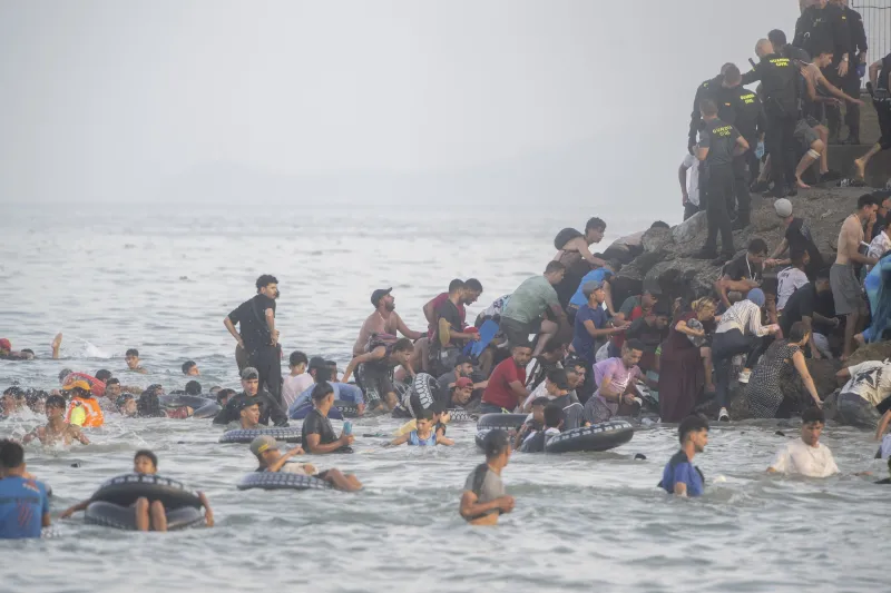 Spain Deploys Military to Ceuta After Migrant Deaths