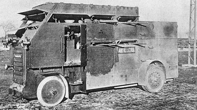 Spain's First Armored Truck Used in Rif War