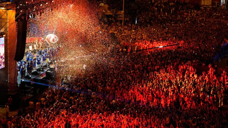 Les champions du monde espagnols de retour à Madrid