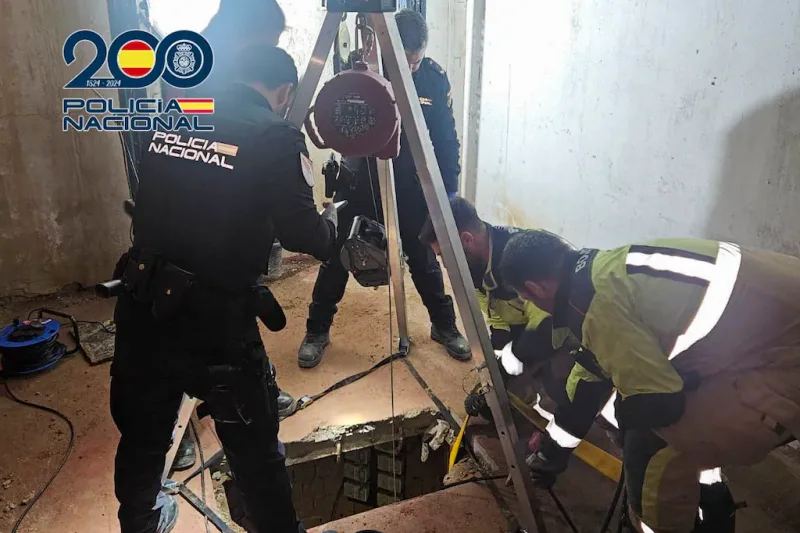 La police espagnole démantèle un tunnel sophistiqué pour la drogue vers le Maroc