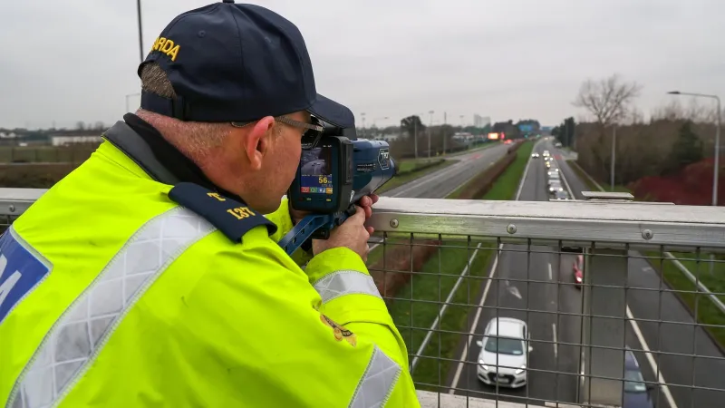 Speeding Driver at 147 km/h Caught in Garda Operation