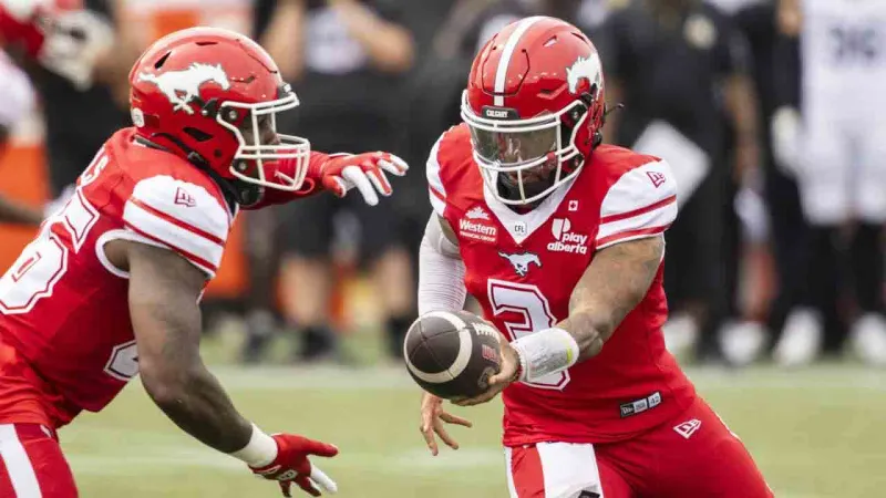 Stampeders' Adams Jr. throws CFL-best 21st TD pass in win