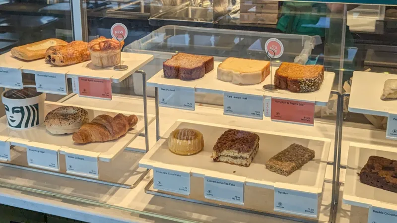 Copie de friandise Starbucks avec 2 mélanges à gâteau