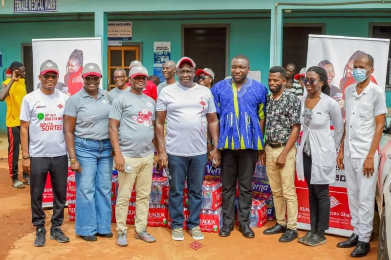 SUNU Assurances supports Techiman Holy Family Hospital