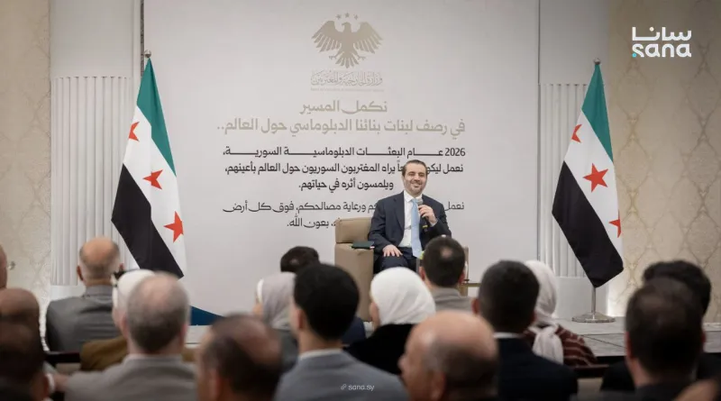 Syrian FM Meets Syrian Community in Morocco