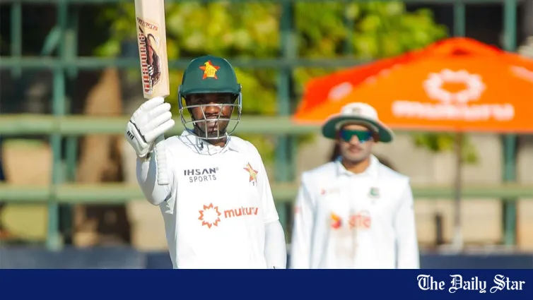 Taijul's 7-Wicket Haul Not Enough as Zimbabwe Leads