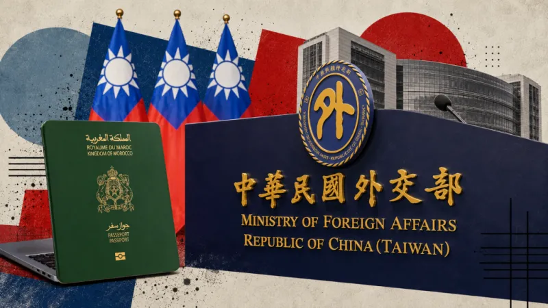Taiwan Halts Visas for Moroccans in Retaliation