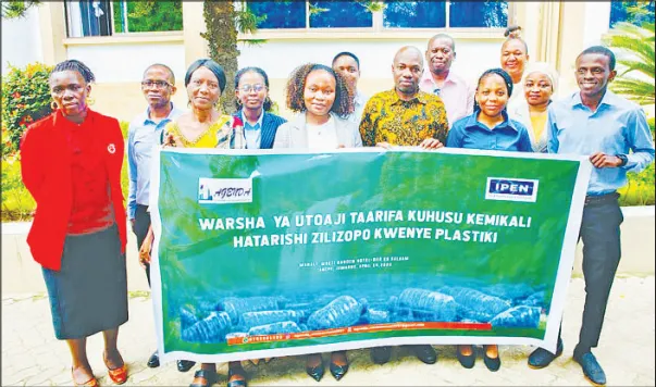 Tanzania urges strong plastic treaty focus on toxic chemicals