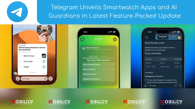 Mise à jour Telegram : Apps montre et IA gardienne